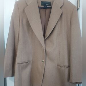 100% CAMEL HAIR FINITY STUDIO WOMENS BLAZER